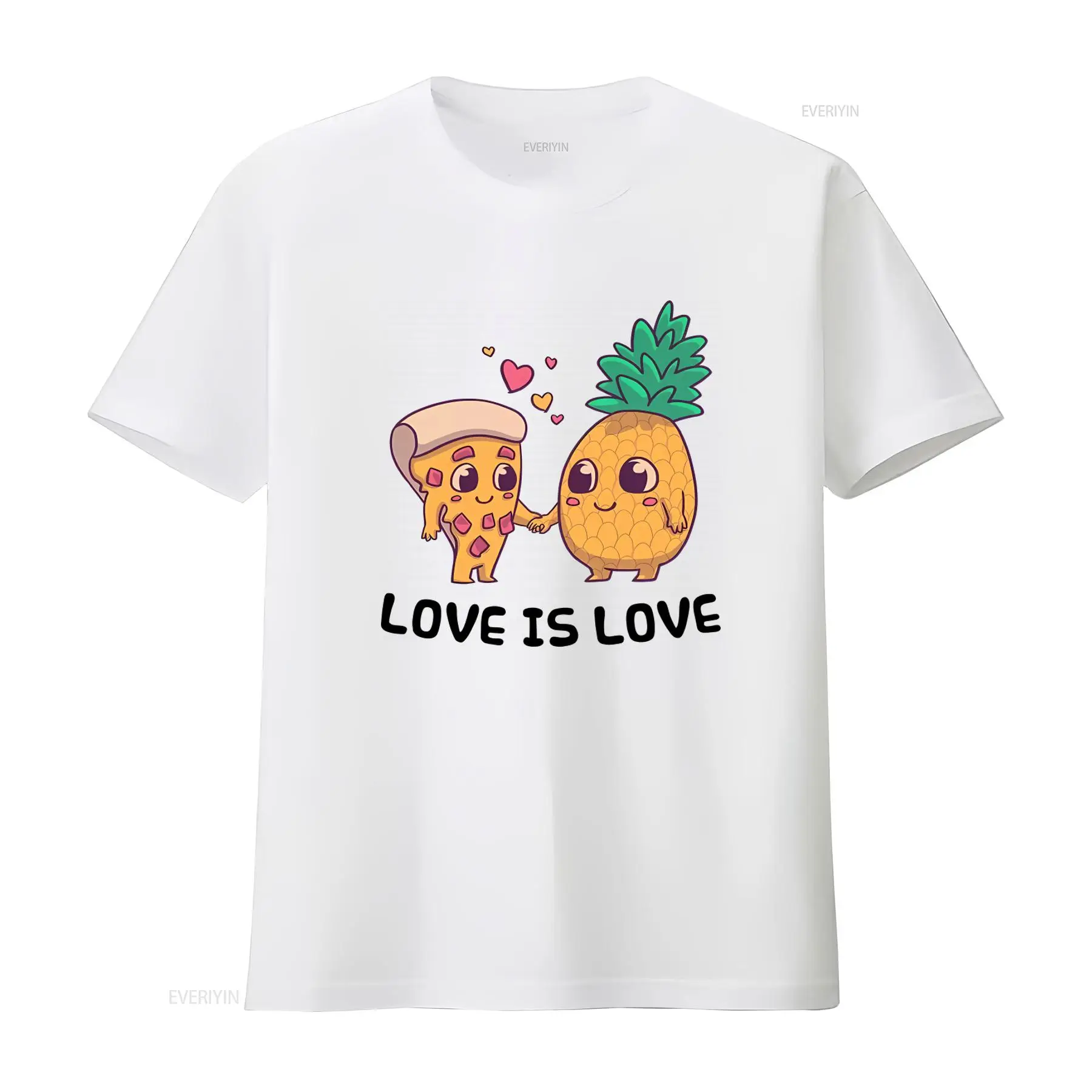 Vintage Fashion Community - Cute Pineapple Pizza T Shirt Funny
