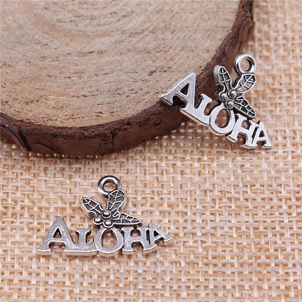 40pcs 21x14mm(0.83x0.55inch) A - Vintage Fashion Wholesale ulasan dan harga