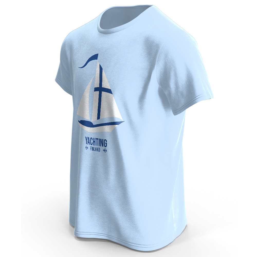 Men's Yachting Graphic Print T - Vintage Yacht Fashion ulasan dan harga