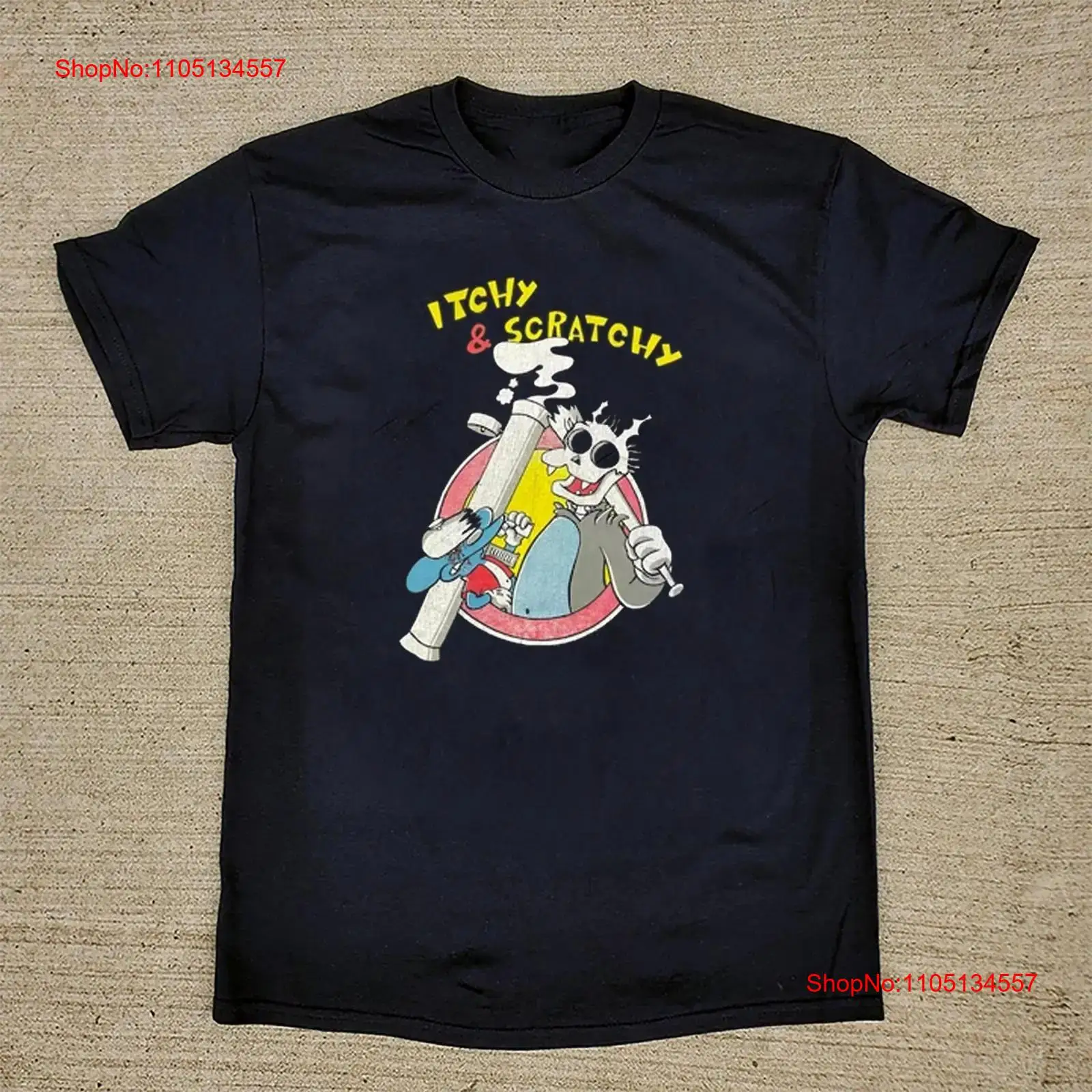 The ITCHY SCRATCHY Show Black  - Vintage Fashion Show ulasan dan harga
