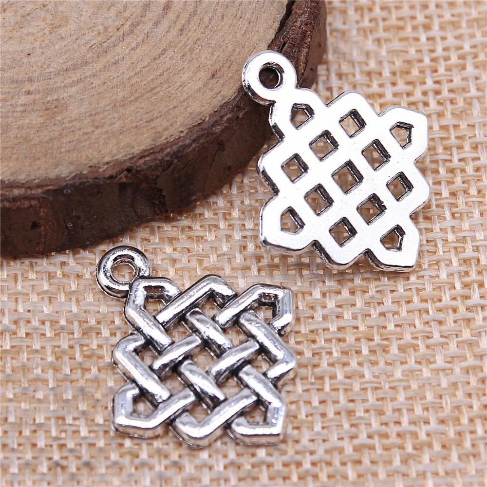 8pcs 25x21mm(0.98x0.83inch) An - Vintage Fashion Wholesale ulasan dan harga