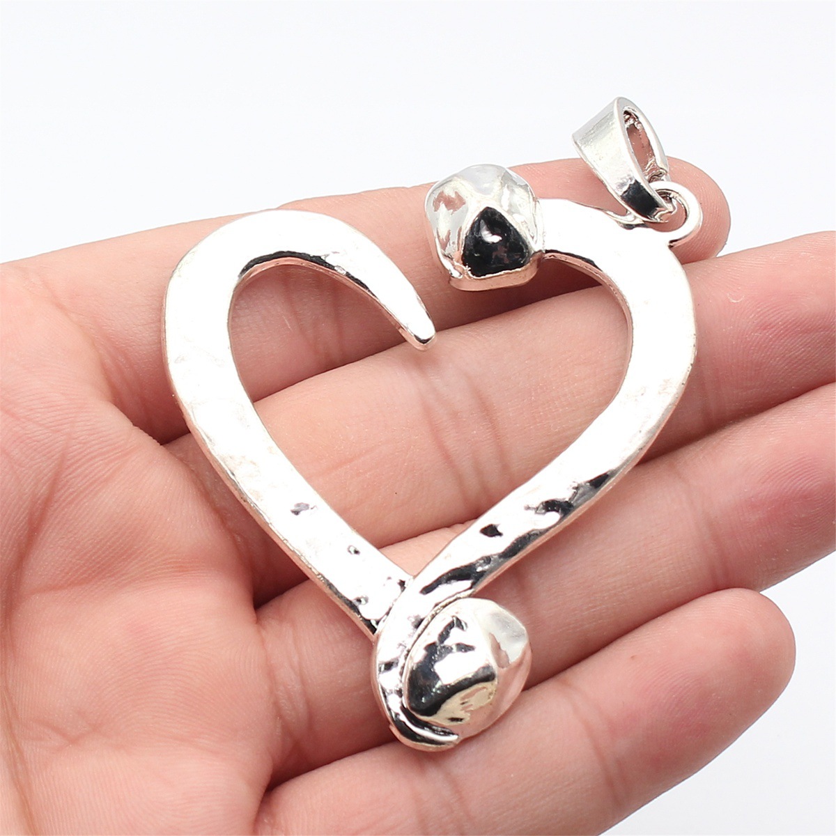 1pcs 66x65mm Antique Silver Co - Vintage Fashion Wholesale ulasan dan harga