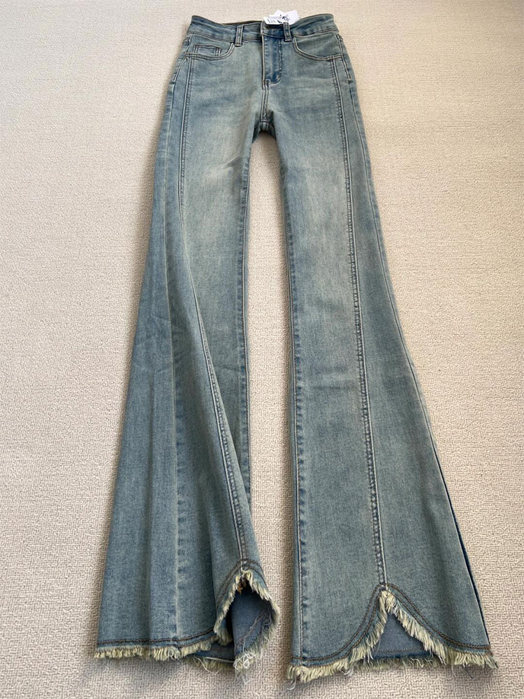 Autumn Vintage Y2k Flared Jean - Mom Jean High Rise ulasan dan harga