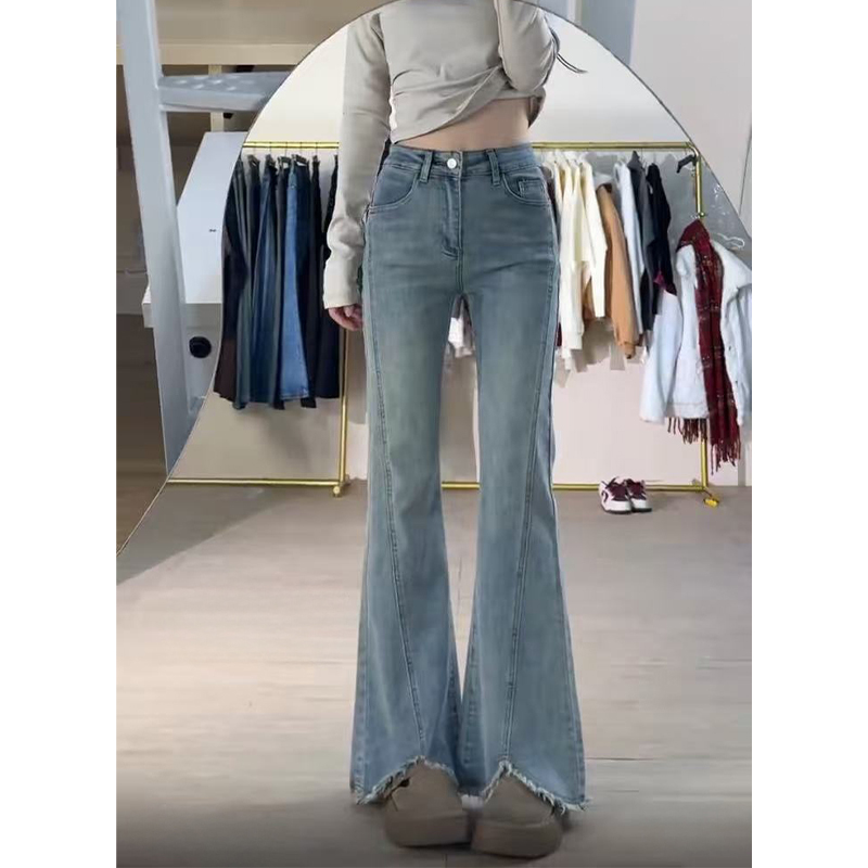 Autumn Vintage Y2k Flared Jean - Mom Jean High Rise ulasan dan harga
