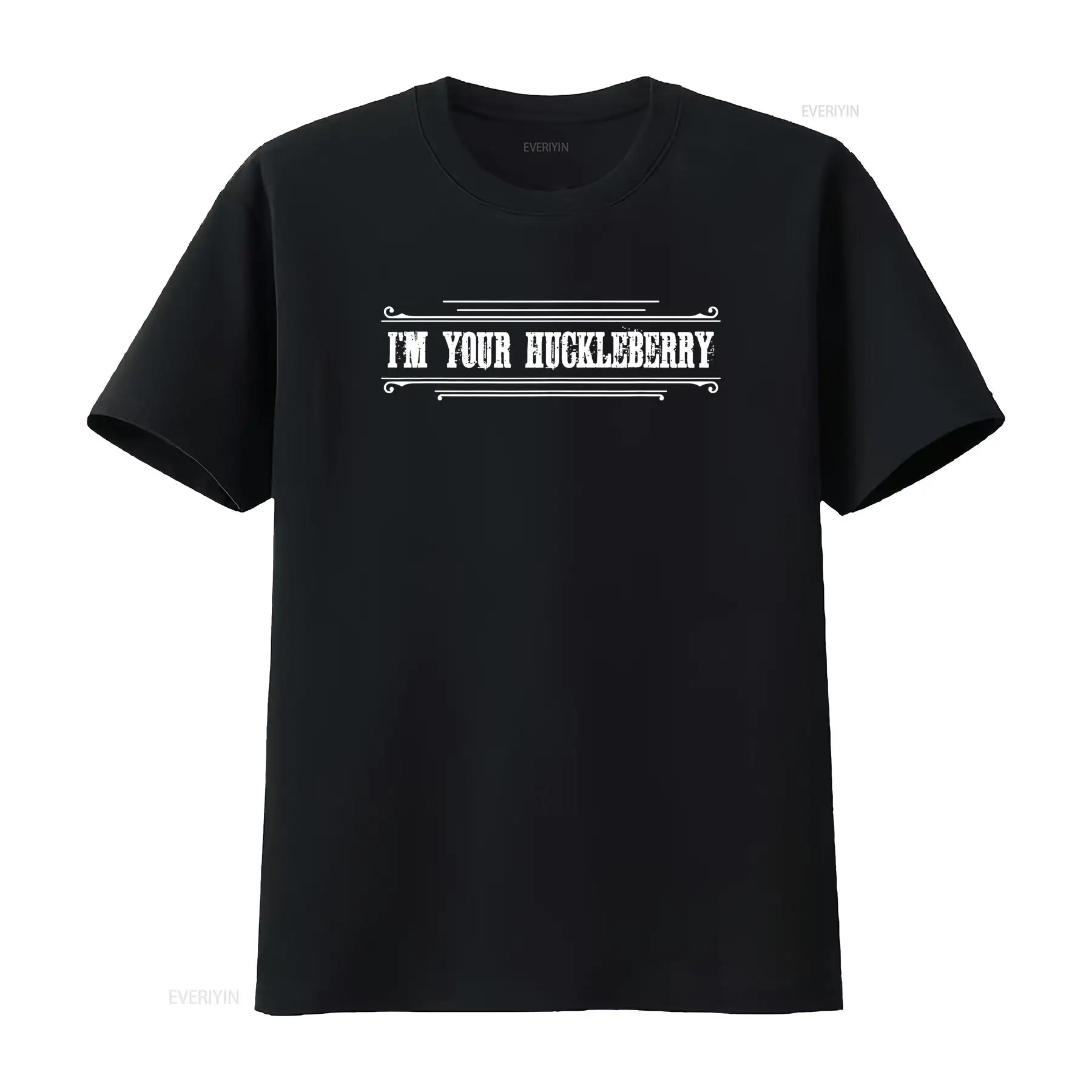 I m Your Huckleberry Western Q - Vintage Fashion Quotes Short ulasan dan harga