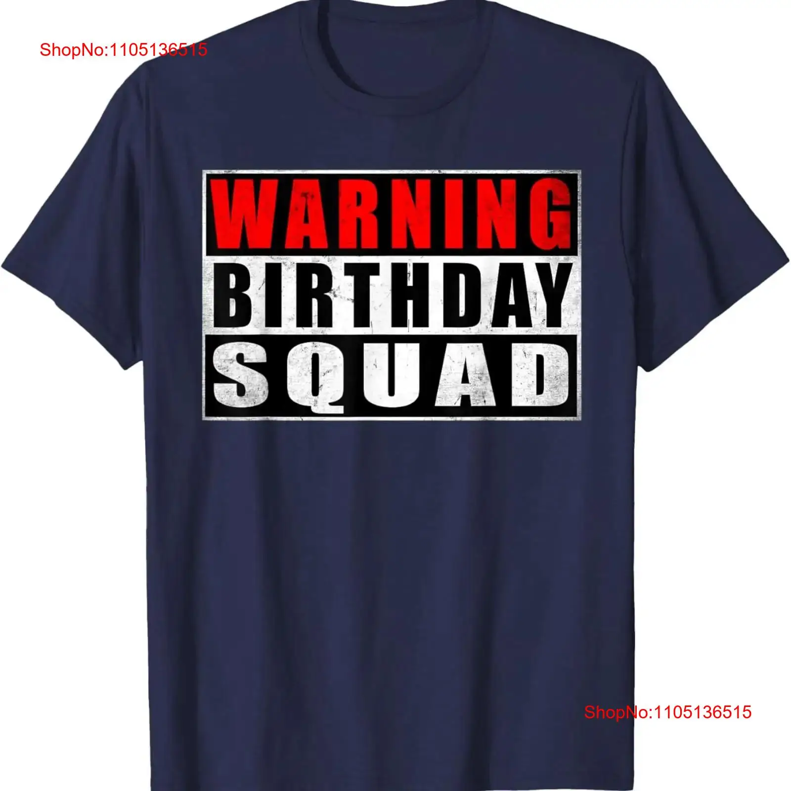 Warning Birthday Squad Funny Q - Vintage Fashion Quotes Short ulasan dan harga
