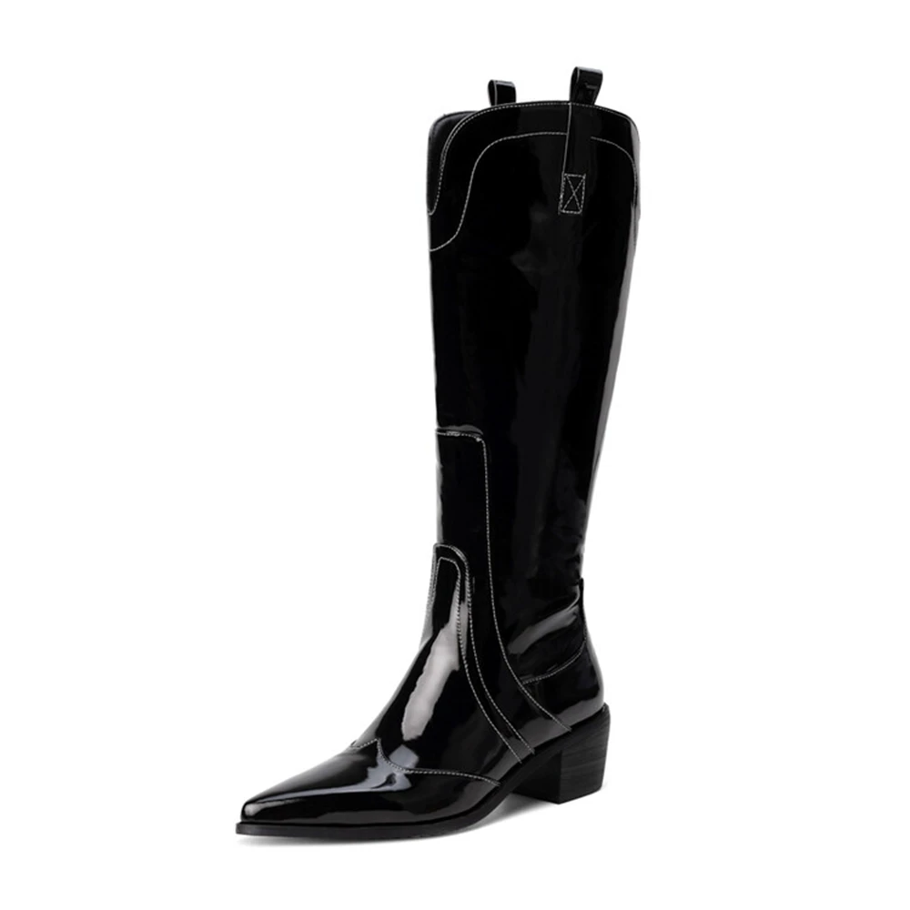 Knee High Boots Women Vintage  - Vintage Fashion Rome ulasan dan harga
